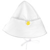 Green Sprouts‏,  Sun Protection Hat, 0-6 Months, White, 1 Count