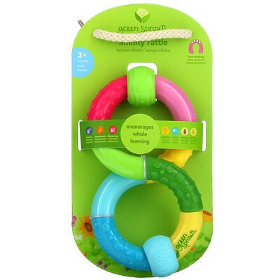 

Green Sprouts Infinity Rattle 3+ Months 1 Rattle