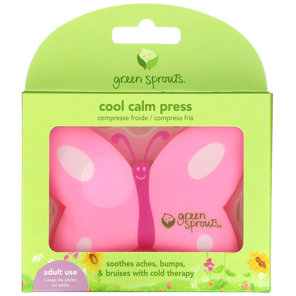 Green Sprouts‏, Cool Calm Press, Adult, Pink, 1 Count