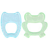 Green Sprouts, Cool Nature Teethers, 3+ Months, Green, Aqua, 2 Pack