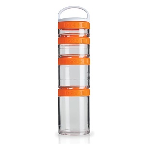 Отзывы о ГоуСтак, Portable Stackable Containers, Orange, Starter 4 Pack