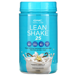 GNC, Total Lean, Lean Shake 25, French Vanilla, 1.83 lb (832 g)