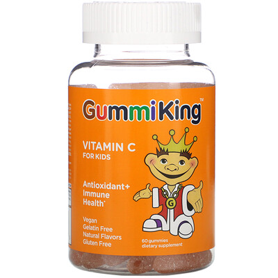 GummiKing Витамин C для детей, 60 мармеладок