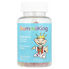 GummiKing, お子様向けオメガ3 DHA（ドコサヘキサエン酸）＋EPA（エイコサペンタエン酸）、ストロベリー オレンジ レモン、グミ60粒（1粒あたり35mg）