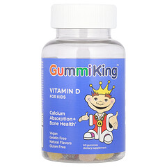 GummiKing вітамін D для дітей 60 жувальних таблеток 7,5 мкг у жувальній таблетці (835776001599)