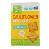 From The Ground Up, Cauliflower Crackers, Sea Salt, 4 oz (113 g)