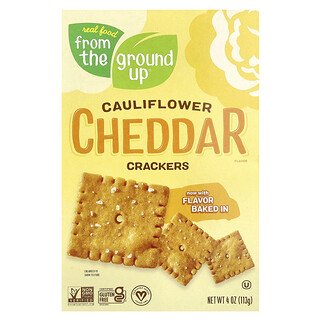 From The Ground Up, Karfiolkeksz, cheddar sajttal, 113 g