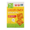 From The Ground Up, Cauliflower Crackers, Nacho, 4 oz (113 g)