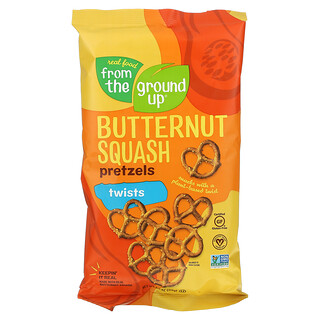 From The Ground Up, Butternut Squash Pretzels, Twists, 4.5 oz (128 g)