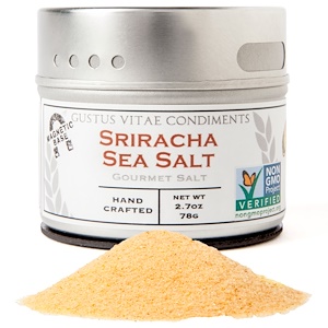 Купить Gustus Vitae, Gourmet Salt, Sriracha Sea Salt, 2.7 oz (78 g)  на IHerb