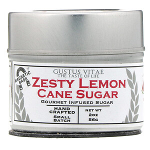 Отзывы о Густус Витаэ, Cane Sugar, Zesty Lemon, 2 oz (56 g)