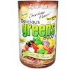 Delicious Greens 8000, Chocolate Flavor, Powder, 10.6 oz (300 g)