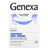 Genexa, 스트레스, 유기농 스트레스 및 피로 포뮬라, 유기농 바닐라/라벤더, 츄어블 60정