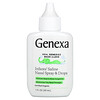 Genexa, 幼児向け生理食塩水ケア、オーガニックの鼻スプレー＆スポイト、新生児から、30 ml（1 fl oz）