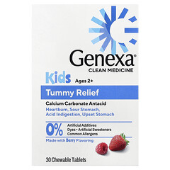 Kids Tummy Relief, для дітей від 2 років, ягоди, 30 жувальних таблеток