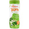 Happy Family Organics, Superfood Puffs Veggie, Fruit & Grain, Apple & Broccoli, 2.1 oz (60 g)