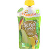 Happy Family Organics, HappyTot, SuperFoods, Organic Pears, Mangos & Spinach + Super Chia, 4.22 oz (120 g)