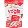 Happy Family Organics, Organic Yogis, Freeze Dried Yogurt & Fruit Snacks, Strawberry, 1 oz (28 g)