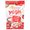 Happy Baby, Organic Yogis, Freeze Dried Yogurt & Fruit Snacks, Strawberry, 1 oz (28 g)