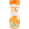 Happy Family Organics, Superfood Puffs Veggie, Fruit & Grain, Sweet Potato & Carrot, 2.1 oz (60 g)
