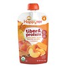 Happy Family Organics, Happy Tot, Fiber & Protein, pears, apples, peaches, pumpkin & cinnamon, Stage 4, 4 oz (113 g)