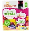 Happy Family Organics, HappyTot, Love My Veggies, Banana, Beet, Squash & Blueberry, 4 Pouches, 4.22 oz (120 g) Each