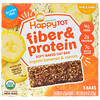 Happy Family Organics, Happytot, Fiber & Protein Soft-Baked Oat Bar, Organic Bananas & Carrots, 5 Bars, 0.88 oz (25 g) Each