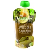 Happy Family Organics, Organic Baby Food, Stage 2, Clearly Crafted, 6+ Months, Apples, Kale & Avocados, 4 oz (113 g) отзывы