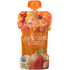 Нэйчэ Инк (Хэппи Бэби), Органическое детское питание, этап 2, от компании Clearly Crafted, яблоки для детей от 6 месяцев, тыква и морковь, 113 г (4 унции)