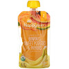 Happy Family Organics‏, Organic Baby Food, Stage 2, Clearly Crafted, 6+ Months, Bananas, Sweet Potatoes, & Papayas, 4 oz (113 g)