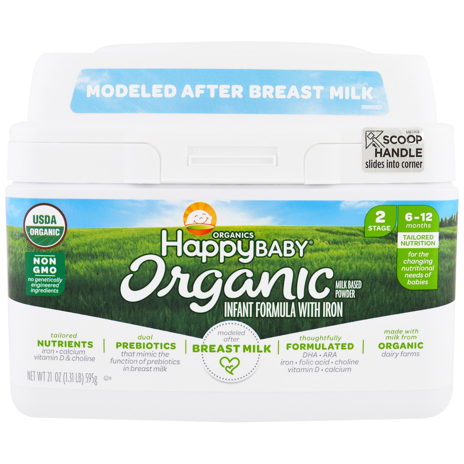 happy baby organic infant formula