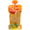 Happy Family Organics, Organic Baby Food, Stage 2, Clearly Crafted   6+ Months, Pears, Pumpkin, Peaches & Granola, 4 oz (113 g)