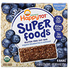 Happy Family Organics, Happy Tot orgánicos, super alimentos, barrita de avena sin gluten, arándanos y avena orgánicos, 5 barritas, 25 g (0,88 oz) cada una