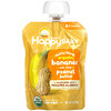 Нэйчэ Инк (Хэппи Бэби), Happy Baby, Nutty Blends, от 6 месяцев, органические бананы с 1/2 чайной ложки арахисового масла, 3 унции (85 г)