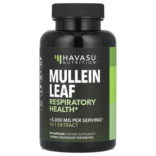 Havasu Nutrition, Feuille de molène, 500 mg, 90 capsules