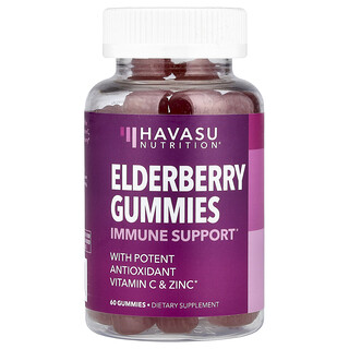 Havasu Nutrition, 接骨木果软糖，60 粒软糖
