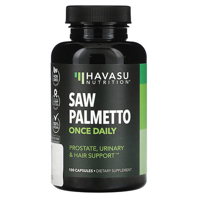 

Havasu Nutrition Saw Palmetto 100 Capsules