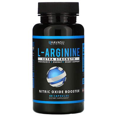 Havasu Nutrition L-Arginine, Extra Strength, 60 Capsules