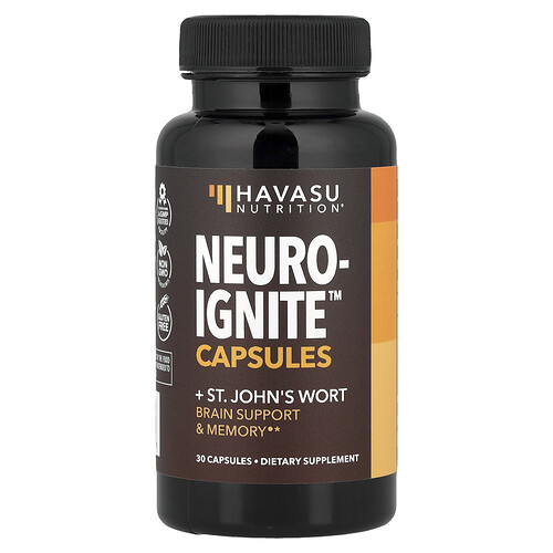 Havasu Nutrition Neuro-Ignite™ + St. John's Wort, 30 Capsules