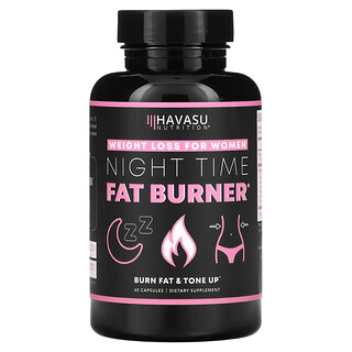 Havasu Nutrition, Nighttime Fat Burner, For Women, 60 Capsules