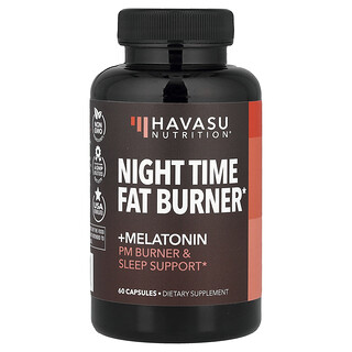 Havasu Nutrition, 夜間燃脂劑，60 粒膠囊