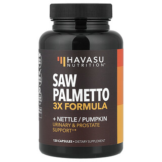 Havasu Nutrition（ハバスニュートリション）, ノコギリヤシ＋セイヨウイラクサ／カボチャ、120粒