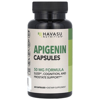 Havasu Nutrition, 芹菜（苷）配基，50 毫克，60 粒膠囊