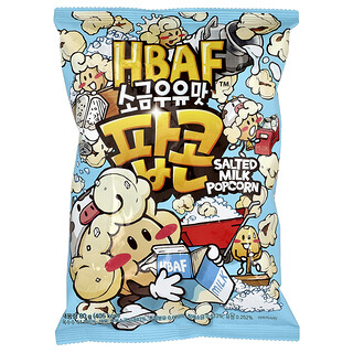 HBAF, 咸味奶爆米花，80 克