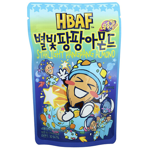 HBAF, Starlight Pangpang Almond, Mandel, 120 g