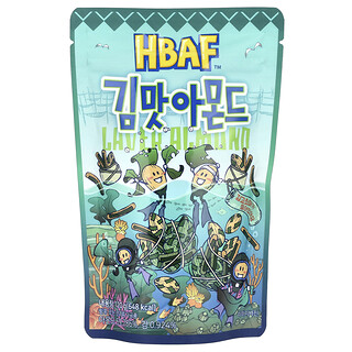 HBAF（バフ）, レーバーアーモンド、120g（4.23オンス）