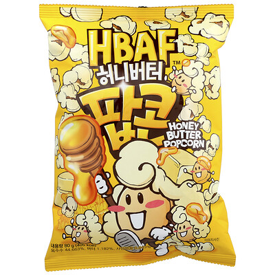 Product Image for HBAF, Honey Butter Popcorn, 80 g