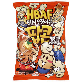 HBAF（バフ）, バタースクイ―ド ポップコーン、80g