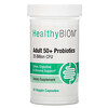 HealthyBiom, โปรไบโอติกสำหรับผู้ใหญ่วัย 50+ 2.5 หมื่นล้าน CFU บรรจุ 90 แคปซูลทำจากพืช