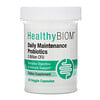 HealthyBiom, Daily Maintenance Probiotics, 5 Billion CFUs, 30 Veggie Capsules